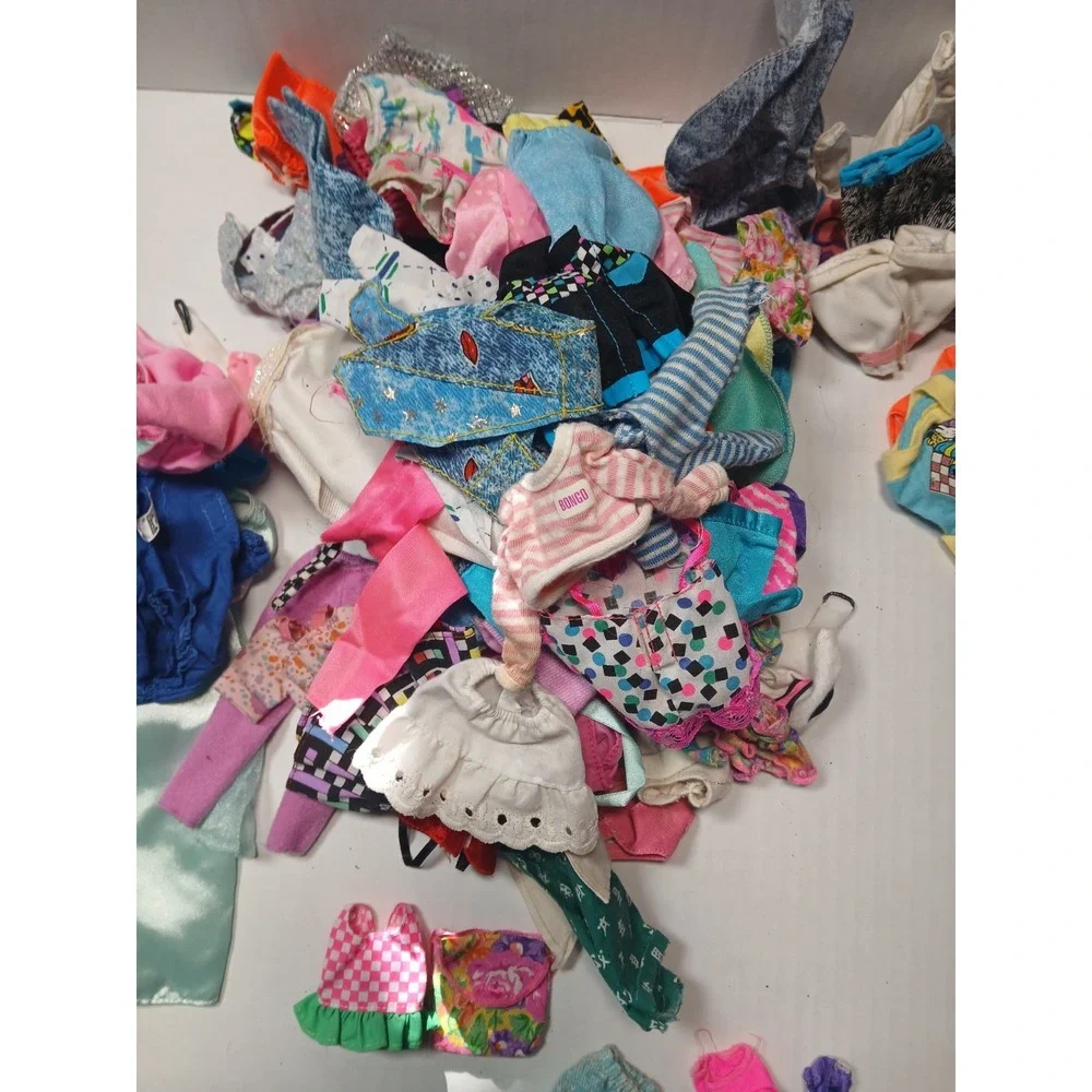 Vintage Barbie Ken Clothes Lot Huge 80s 90s Mattel Heart Family Disneyland